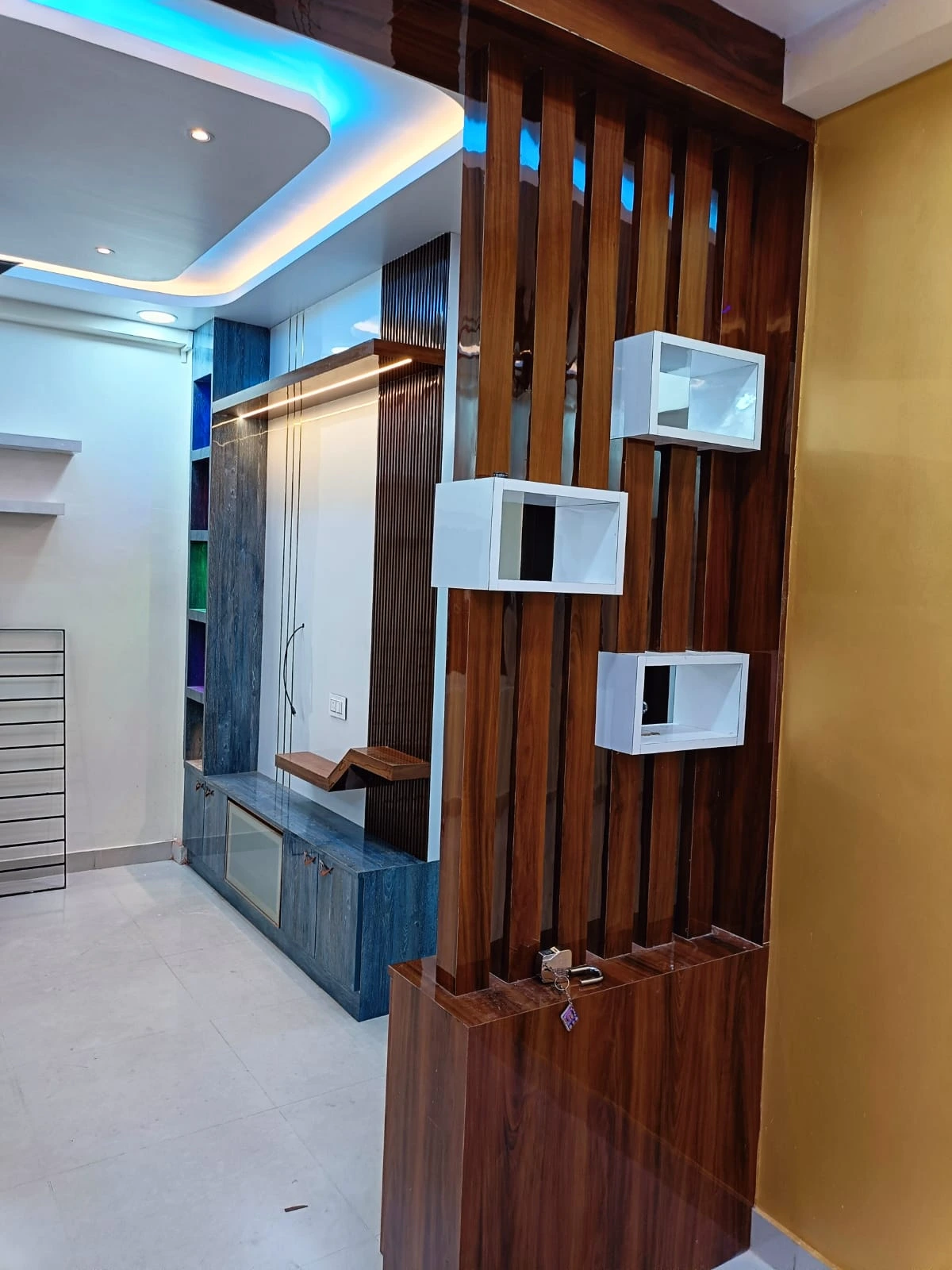 3BHK Interior Design of Ramky One Galaxia